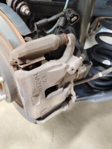ブレーキキャリパーの写真