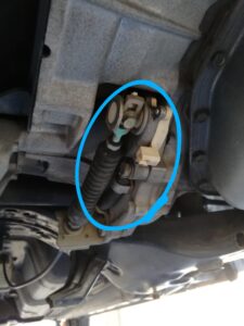 ニュートラルスイッチの写真