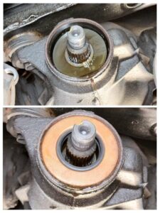 デフミットシール交換の写真