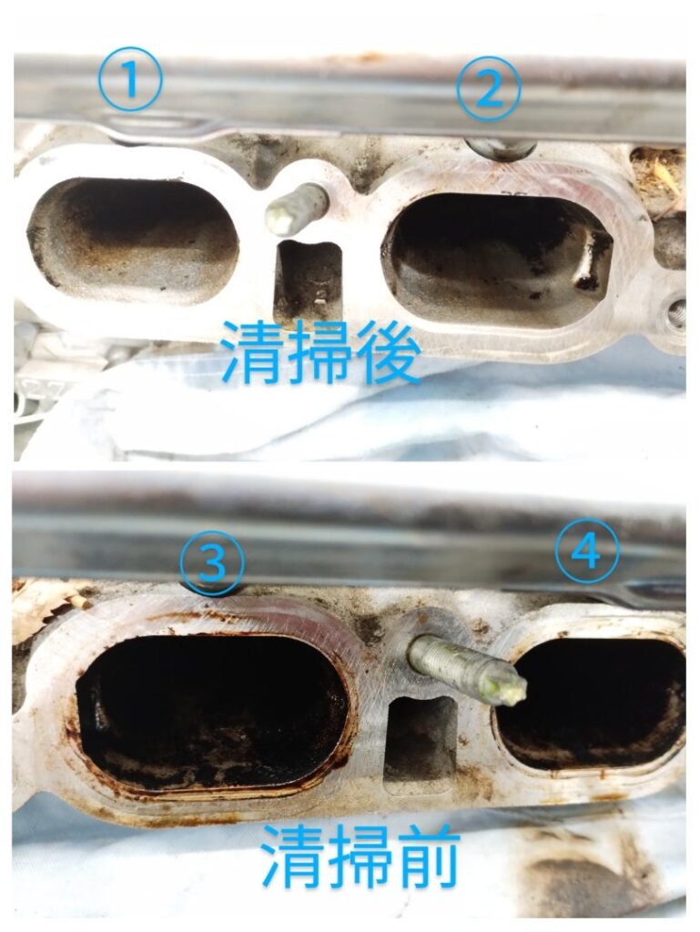 シリンダヘッド吸気口